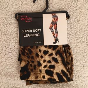 Brand new leopard print leggings! 🐆✨